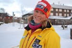 Nina Skramstad før start