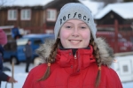 Elin Kjelsberg før start