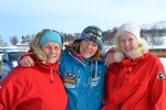Team Skramstad; Trine Beddari, Nina og Benedikte Beddari