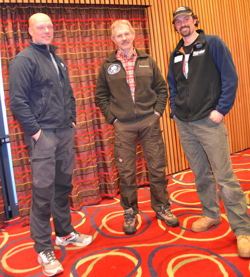 Arne Karlstrøm, Robert Sørlie og Thomas Wærner