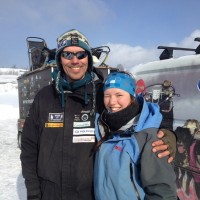 Didrik og Mia før start