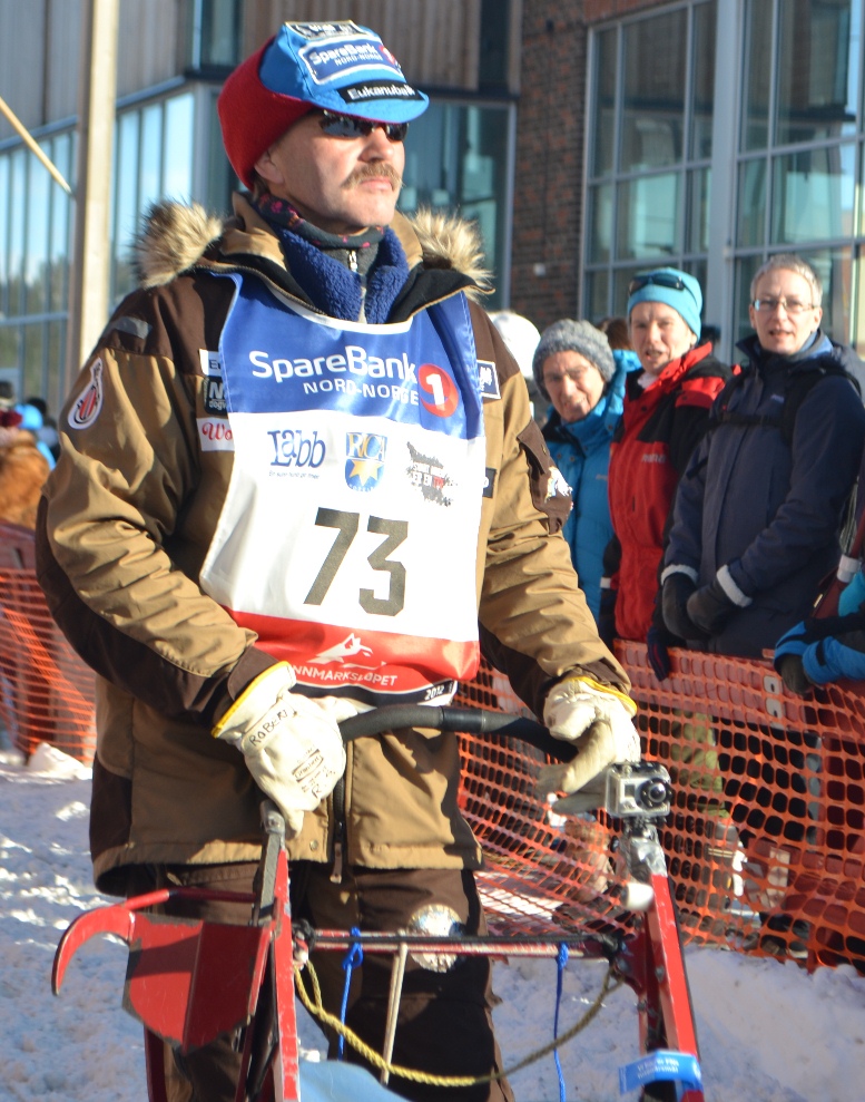 Robert før start