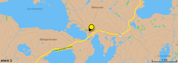 Fagerheim fjellstugu kart