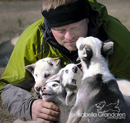 Cato Lunde og valpene