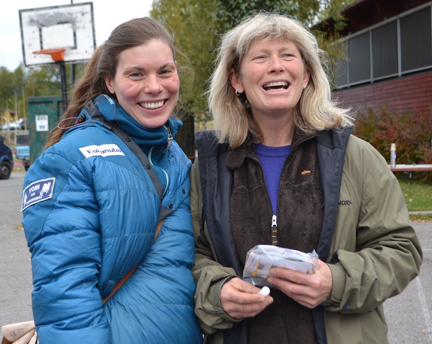 Sigrid Ekran og Hilde Askildt - for første gang i samme klasse