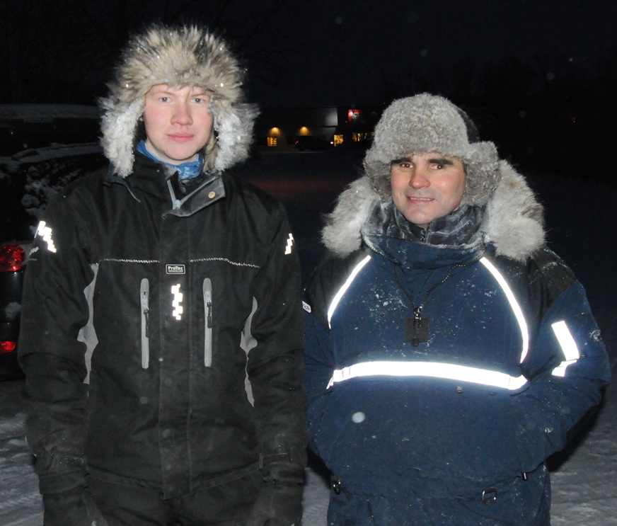 Sigurd Domaas og Jan Øystein Dervo - Foto Tom Hardy