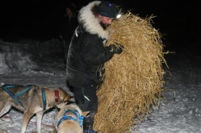 Ralphen sjaua halm for harde livet..